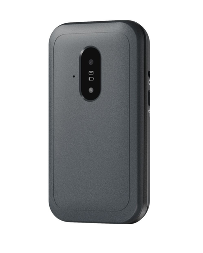 Gray phone case on a white background